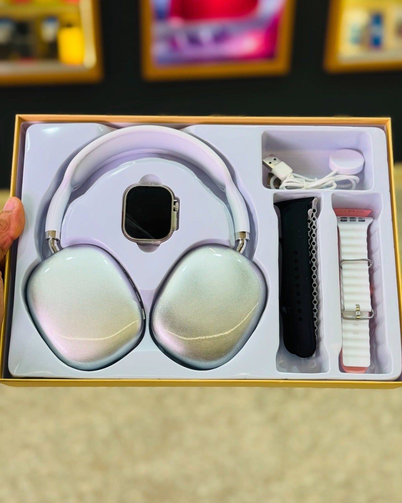 CROWN C9 Ultra Combo (ساعة + سماعة)